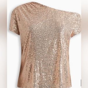 NWT Sequin off the shoulder top